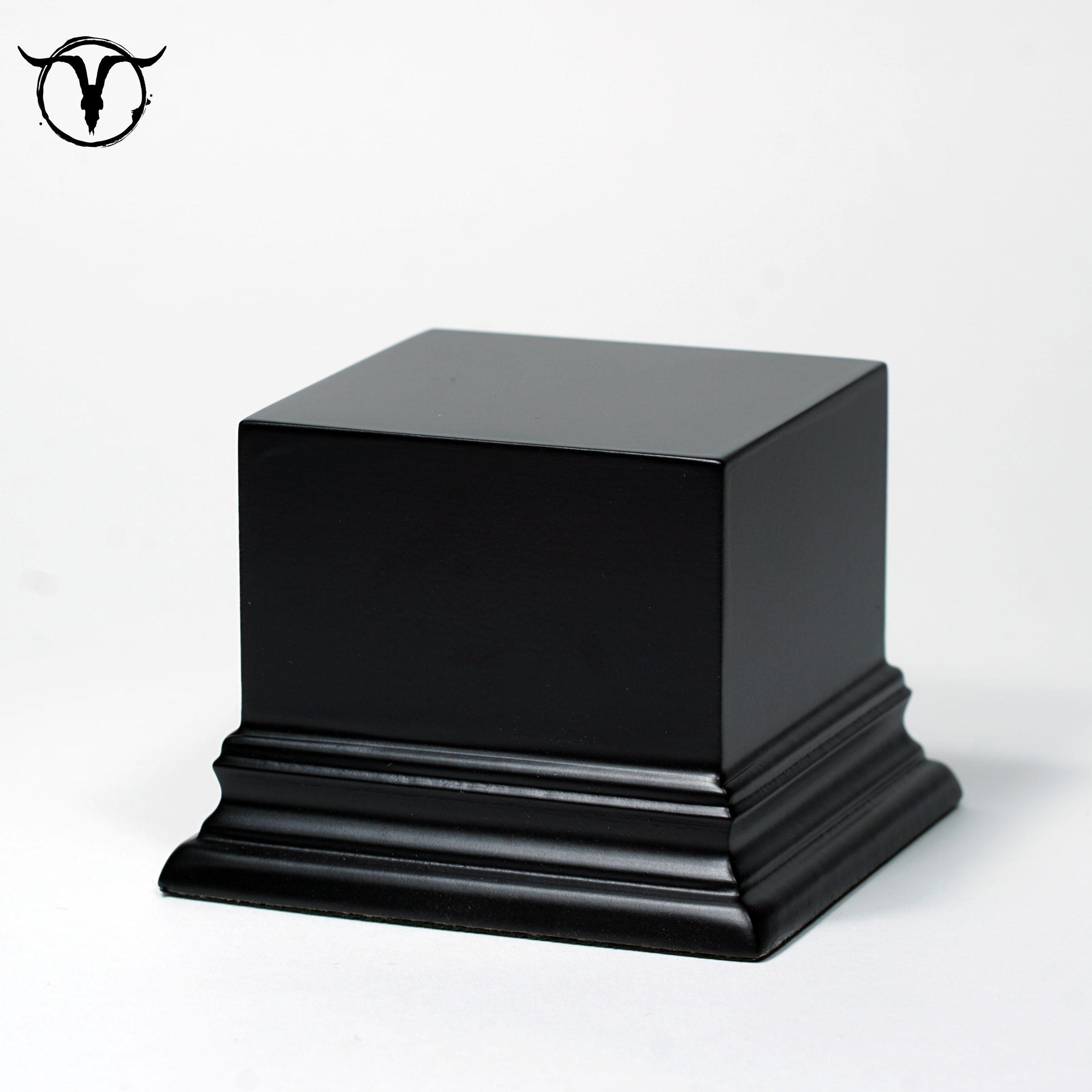 Akelarre Models Plinths socle bois noir 65x65mm 60mm