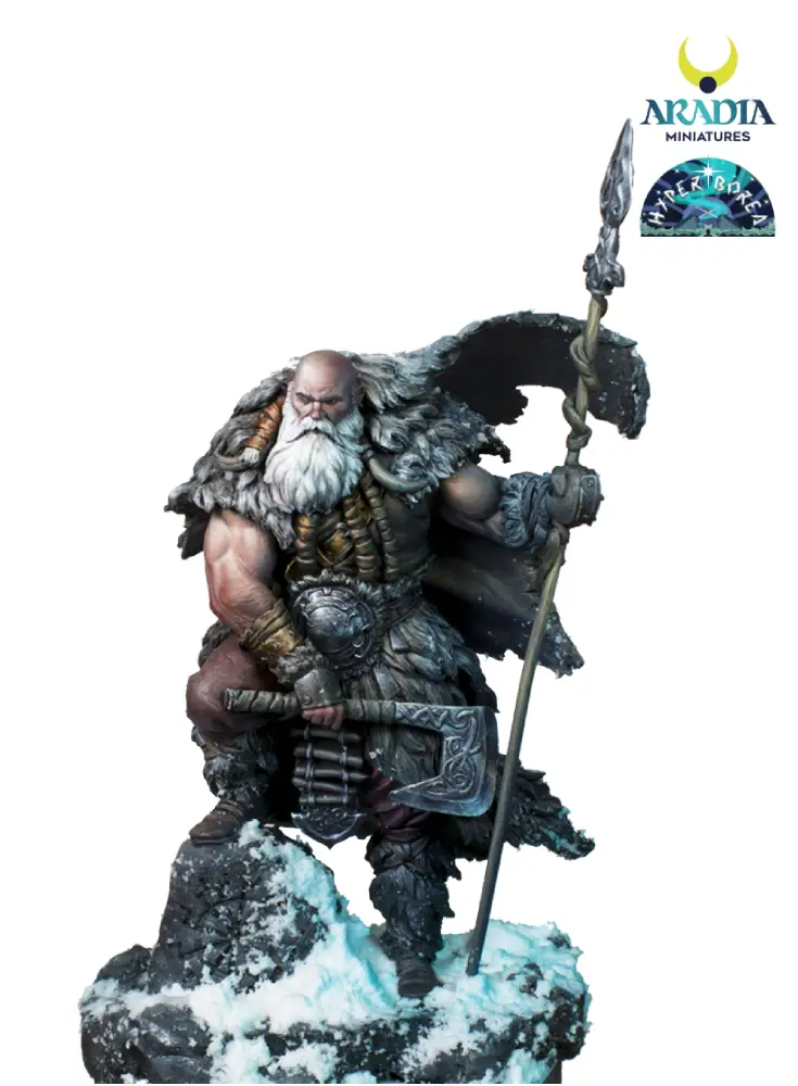 Aradia Hyperborea Imbolc champion Thule figurine résine