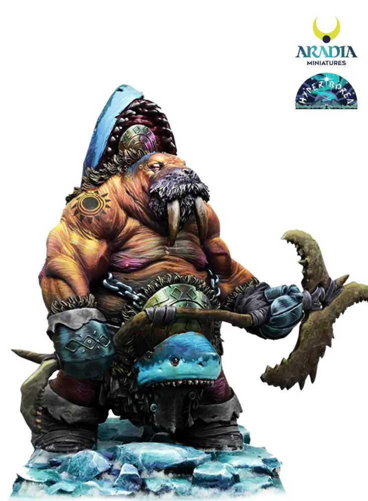 Aradia Minis Hyperborea Fynnar figurine en résine à peindre