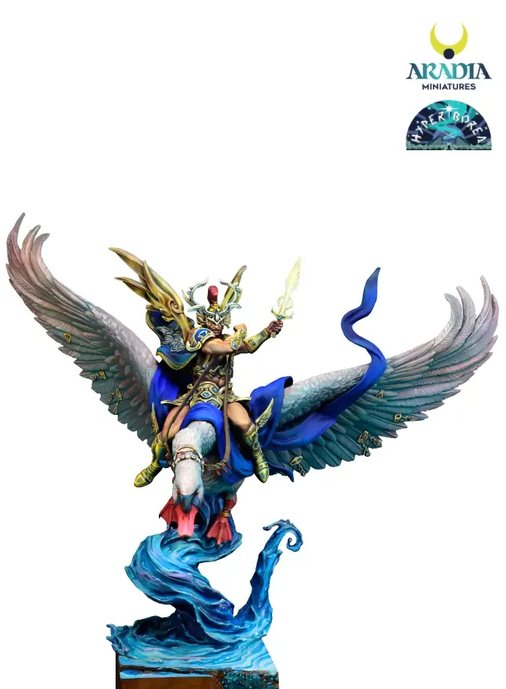 Aradia Minis Hyperborea Apollo figurine résine dieu grec