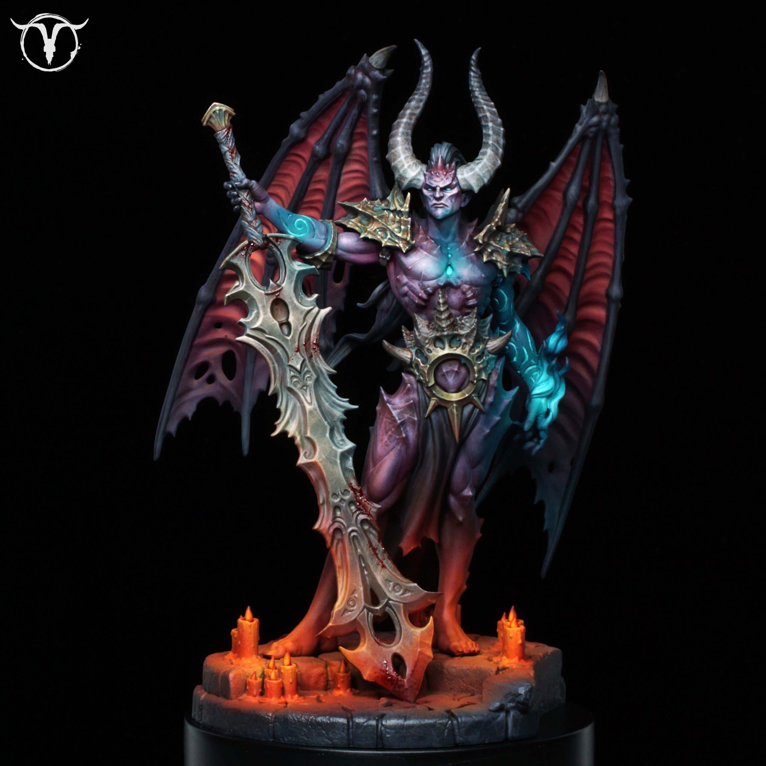 Akelarre Models Belial Prince of Hell figurine résine 75mm