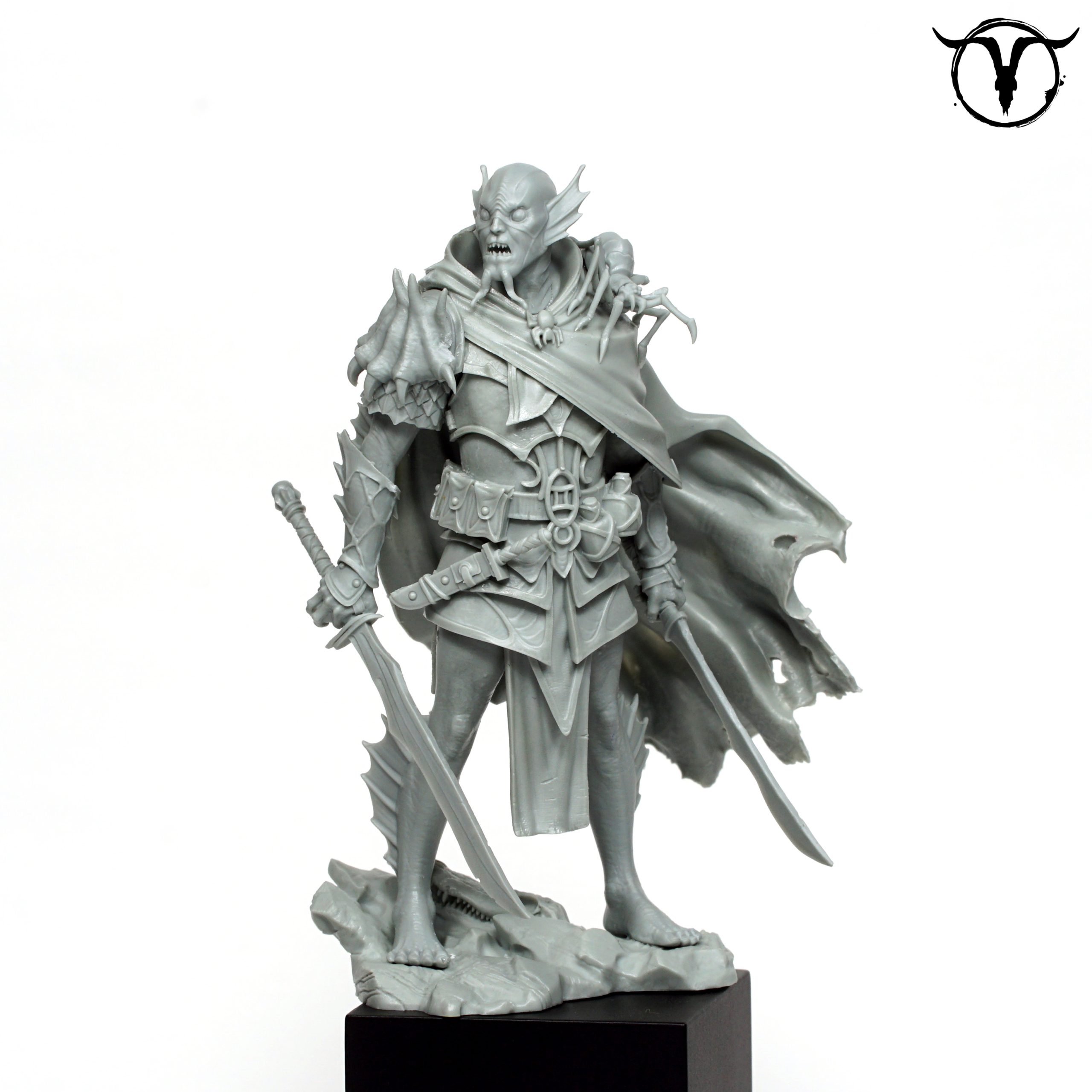 Akelarre 75/80 mm Caldas Knight Black Lagoon figurine résine