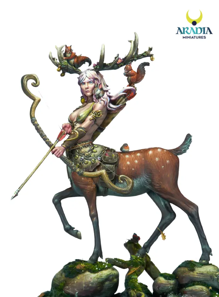 Aradia Classic Fantasy Diana figurine en résine à peindre