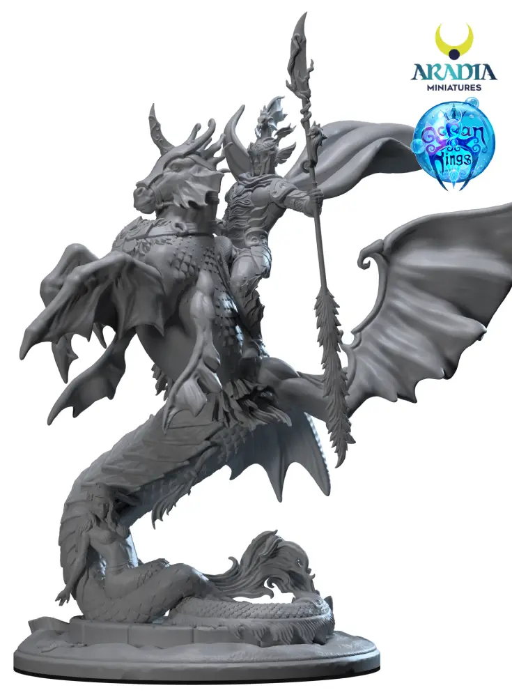Aradia Minis Ocean Tides Knight figurine résine à peindre
