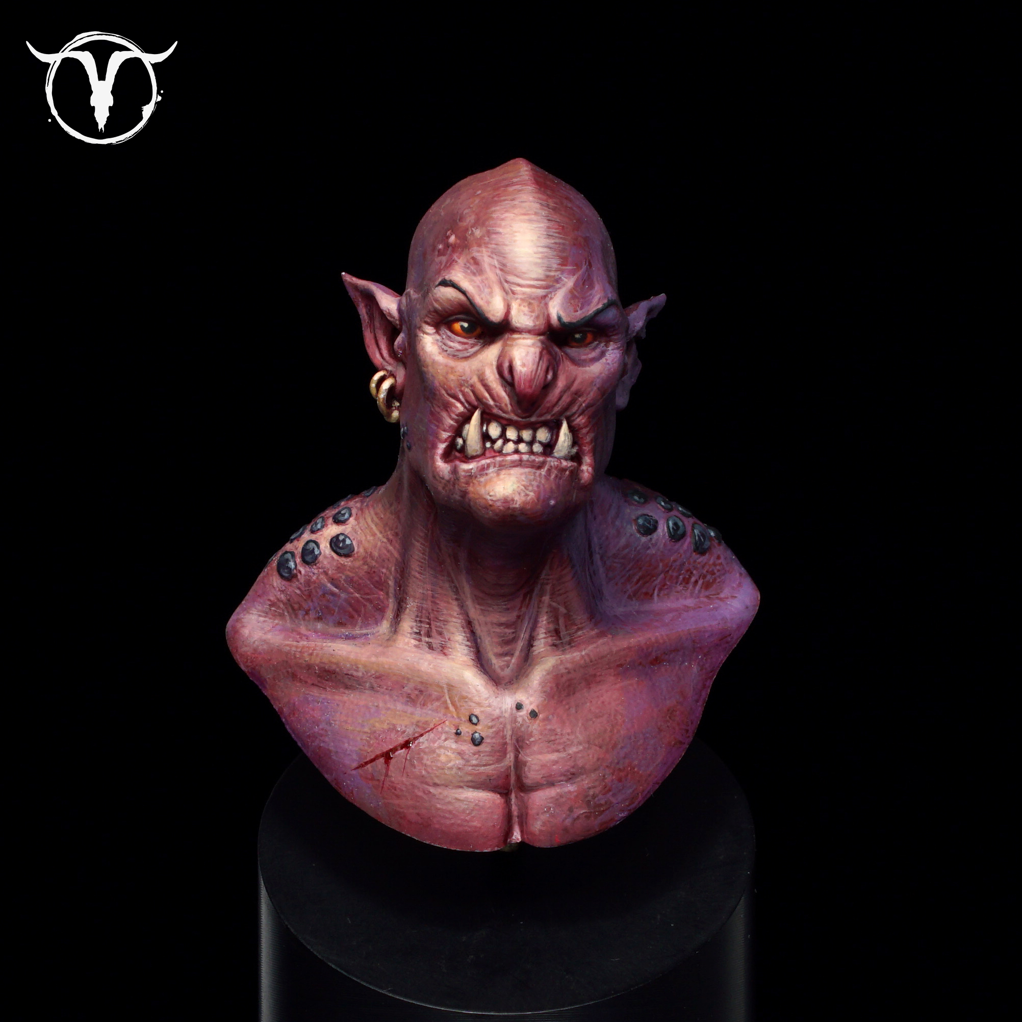 Akelarre Models Academic Orc buste résine à peindre