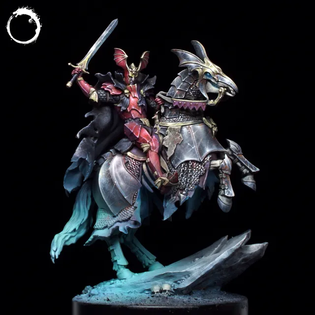 Akelarre Models 35 mm Mounted Dracul figurine vampire résine