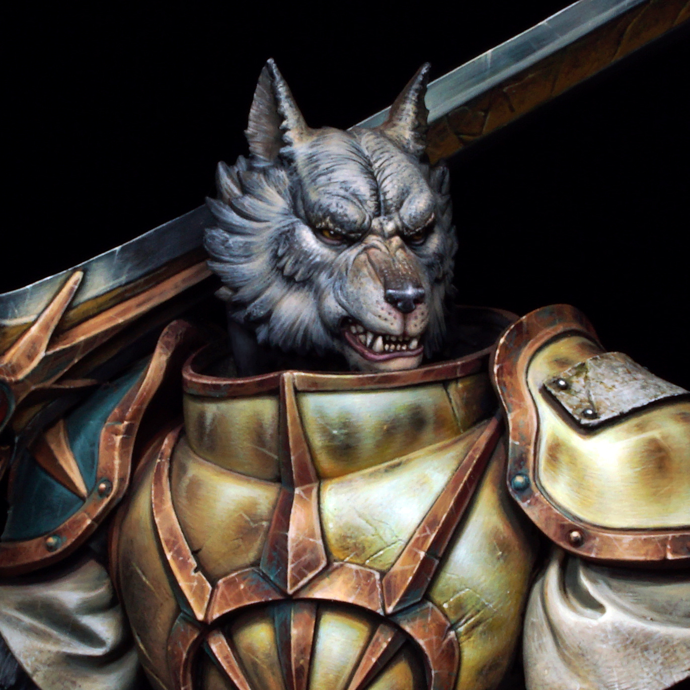 Akelarre Models Busts Craidd Shadowbiter buste résine à peindre