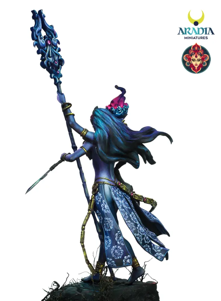 Aradia Minis Kali Yuga Kali figurine résine à peindre