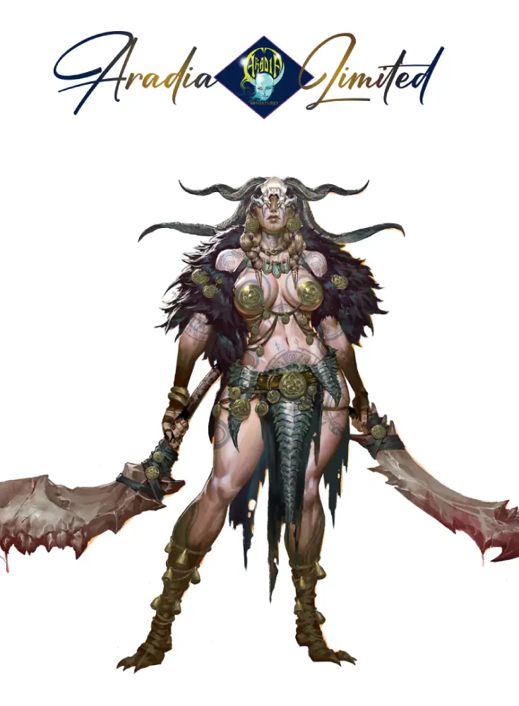 Aradia Classic Dany Predatrix figurine résine à peindre