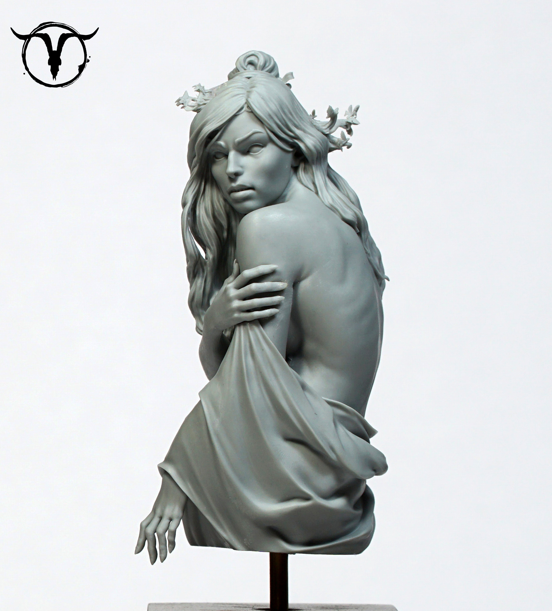 Akelarre Models Busts buste Black Moth résine 400 ex