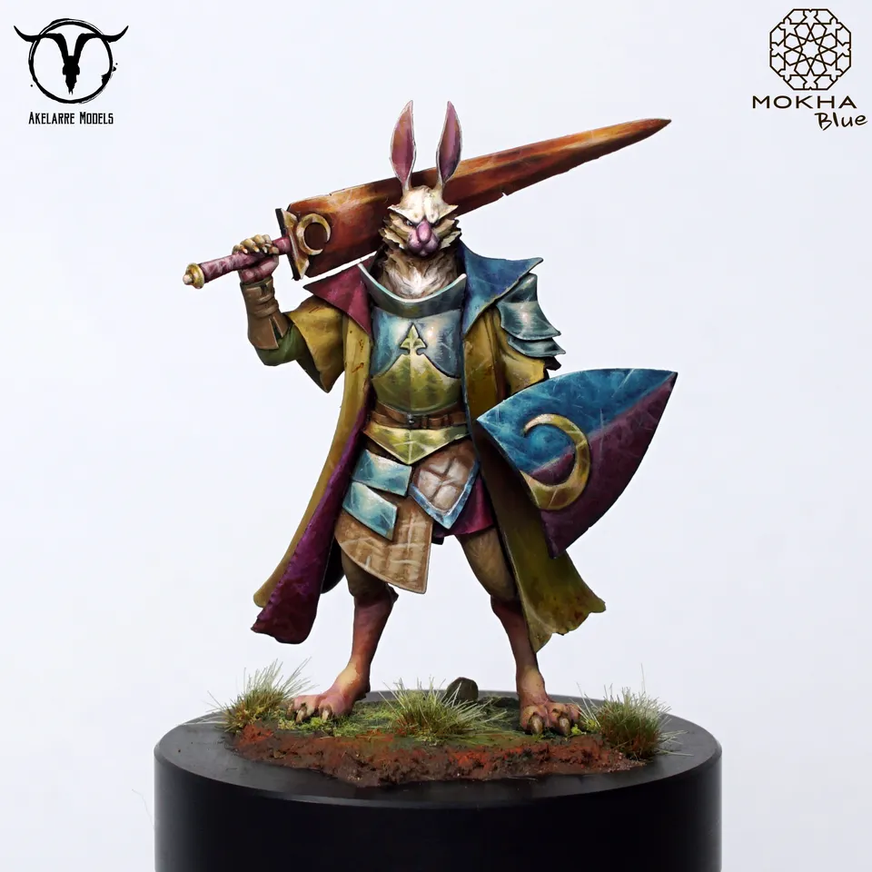 Akelarre Models 35 mm Skillax Champion Caernaborg 40mm résine