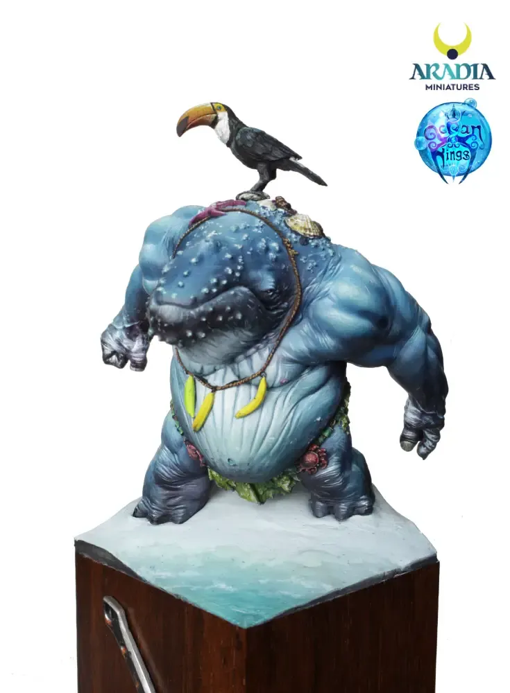 Aradia Ocean Kings Mawhi figurine en résine marine à peindre