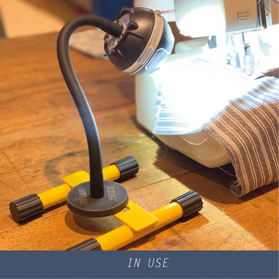 Gloforce Components H1-Small H Stand support noir jaune léger