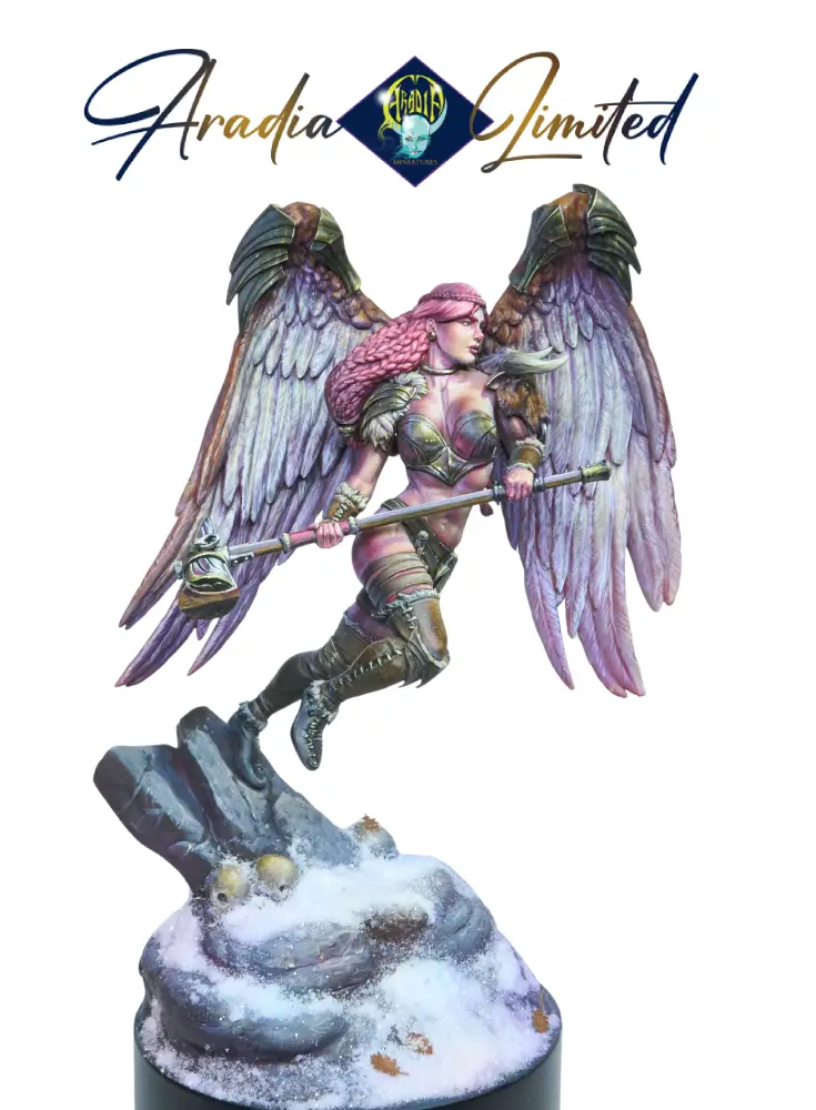 Hyperborea Brynhildr figurine résine valkyrie
