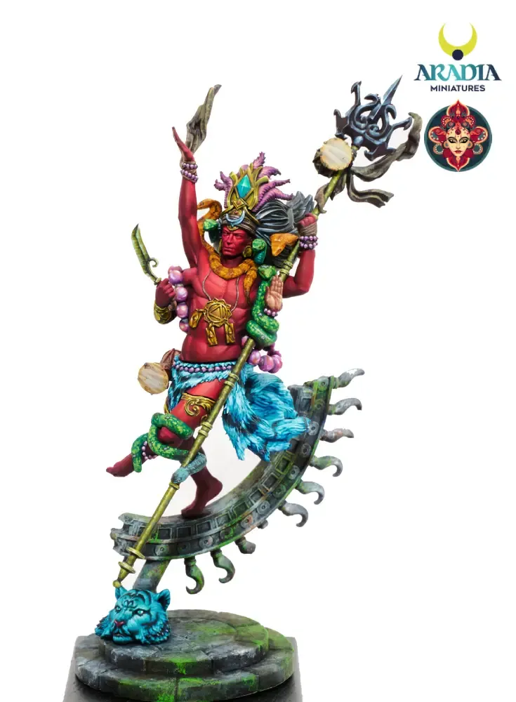 Aradia Minis Kali Yuga Shiva the Destroyer figurine résine à peindre