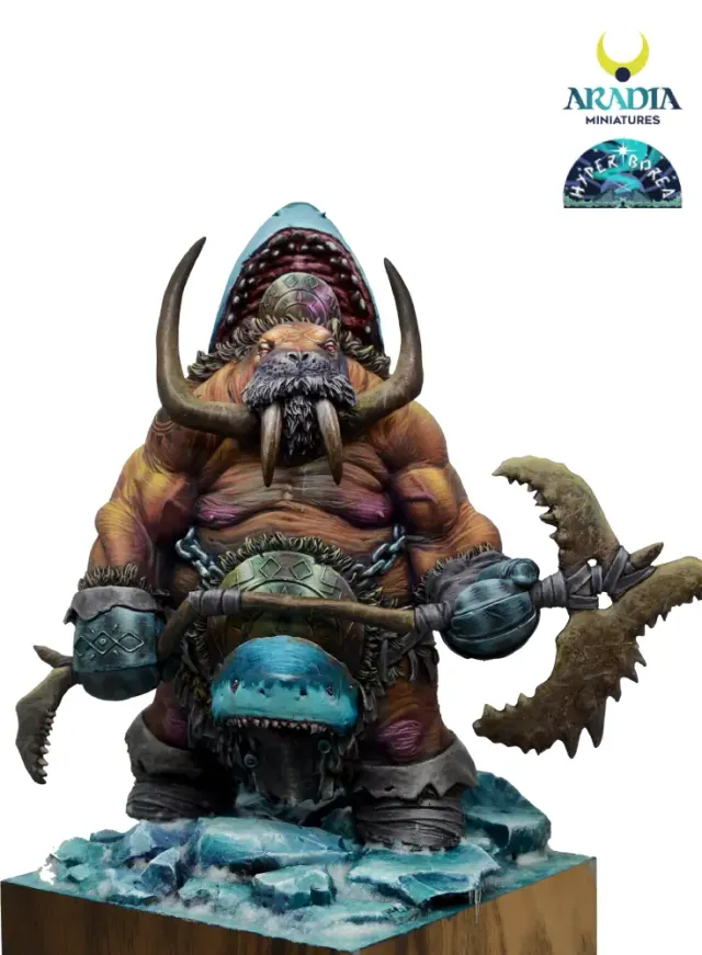Aradia Minis Hyperborea Fynnar figurine en résine à peindre