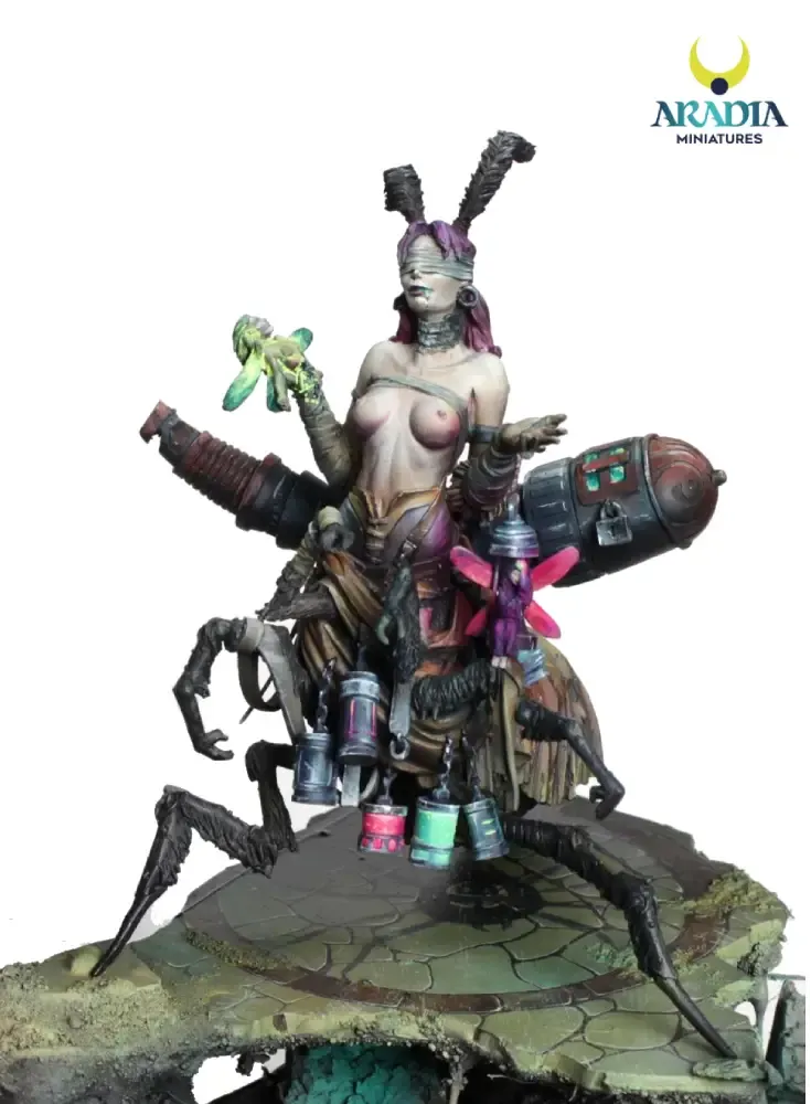 Aradia Minis Classic Fantasy Falena figurine résine à peindre